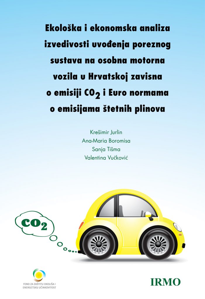 Ekološka i ekonomska analiza izvedivosti uvodenja poreznog sustava na osobna motorna vozila u Hrvatskoj zavisna o emisiji CO2 i Euro normama o emisijama štetnih plinova