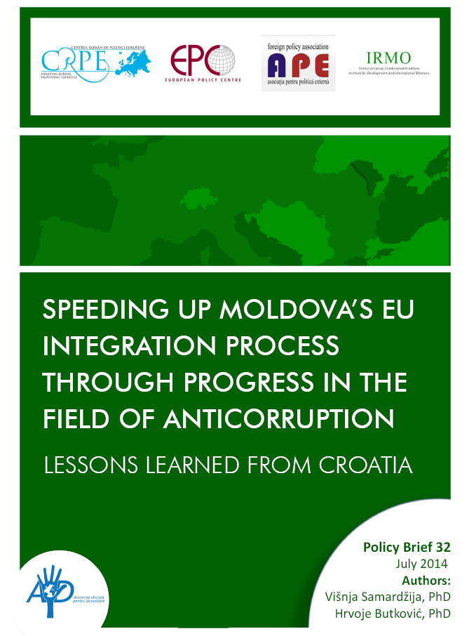 Speeding up Moldova’s EU Integration Process through Progress in the Field of Anticorruption – Lessons Learned from Croatia