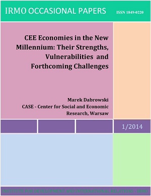 IRMO Occasional Papers “CEE Economies in the New Millennium: Their Strengths, Vulnerabilities and Forthcoming Challenges”