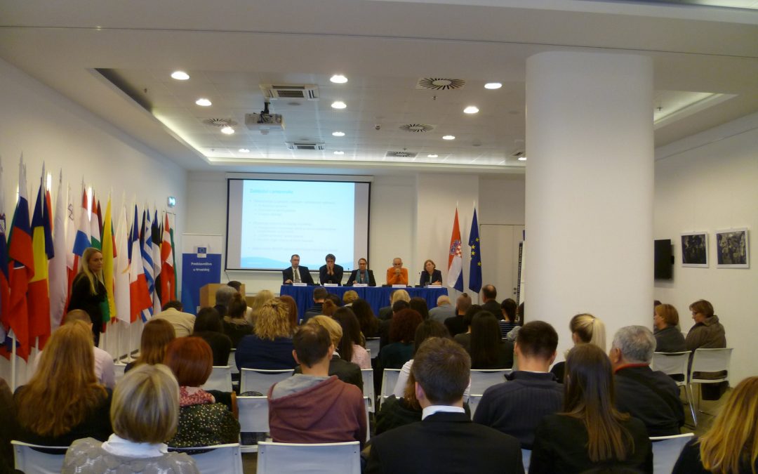 The round table “Challenges of environmental protection for the new EU member states and Croatia – how to proceed?” held within the Jean Monnet project “POLO-Cro28: Policy Observatory in Croatia”
