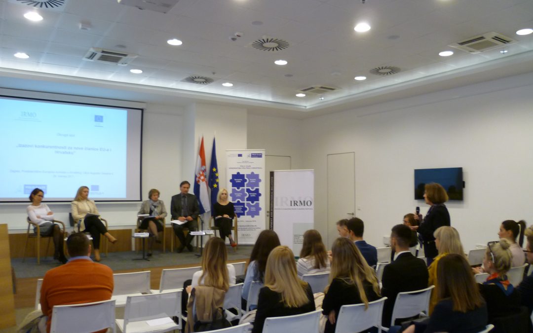 The round table “Challenges of competitiveness for the new EU member states and Croatia”