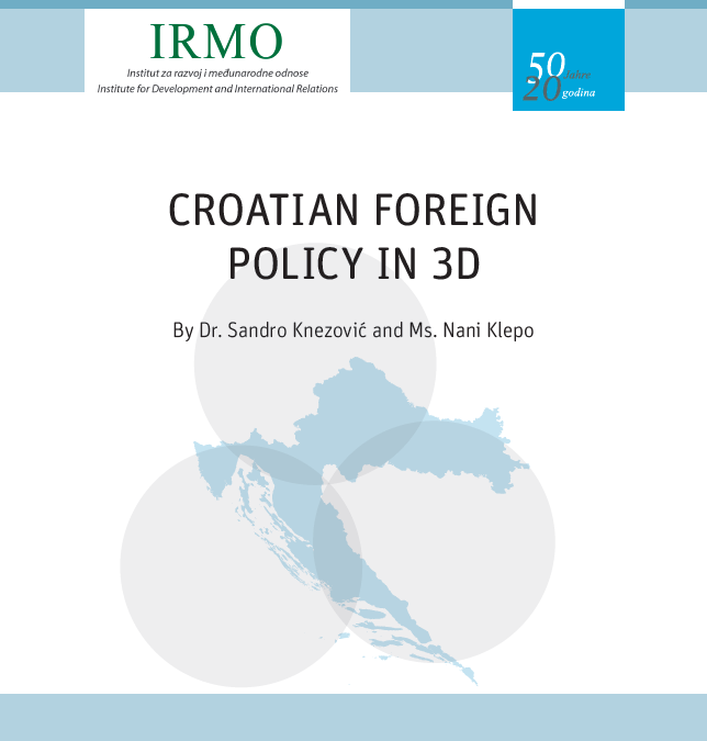 Study “Croatian Foreign Policy in 3D”