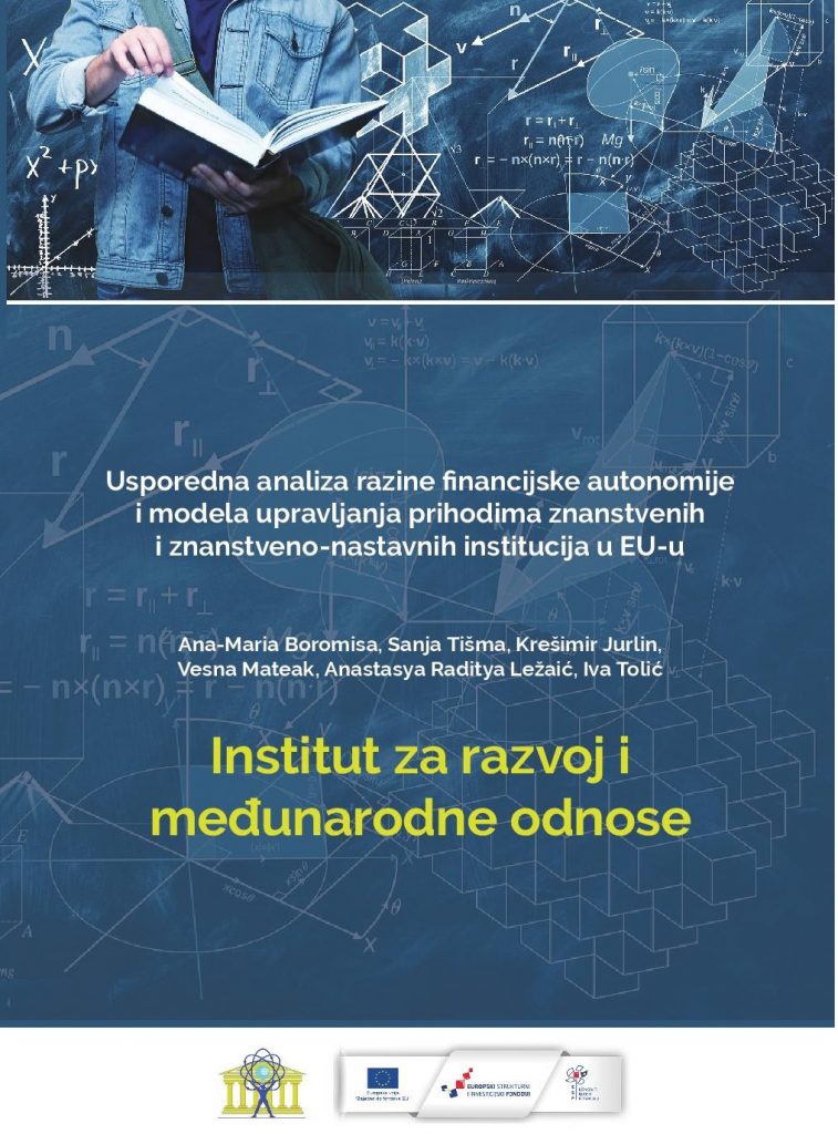Usporedna analiza razine financijske autonomije i modela upravljanja prihodima znanstvenih i znanstveno-nastavnih institucija u EU-u