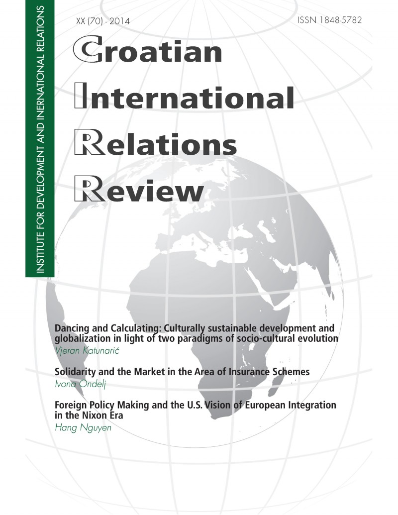 Croatian International Relations Review 70