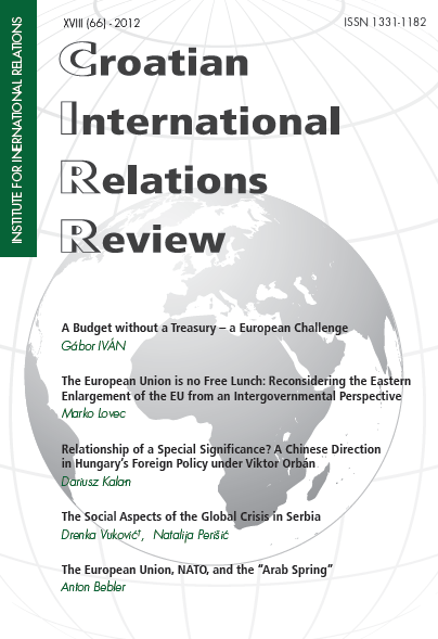 Croatian International Relations Review - CIRR  66