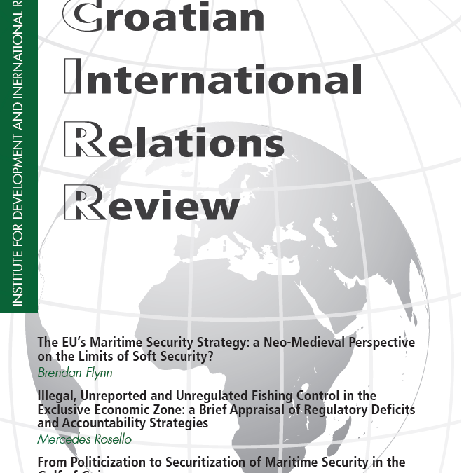 CIRR 75 Special issue  Maritime Security