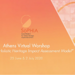 Održana SoPHIA virtualna radionica "Towards a Holistic Heritage Impact Assessment Model"