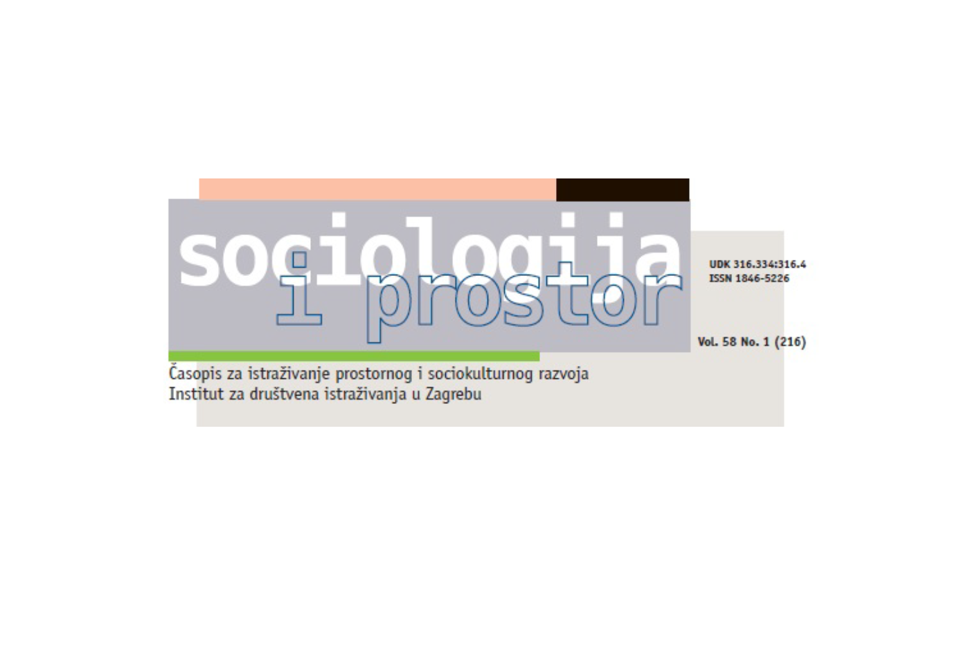 The article in the scientific journal ‘Sociology and Space’ has been published