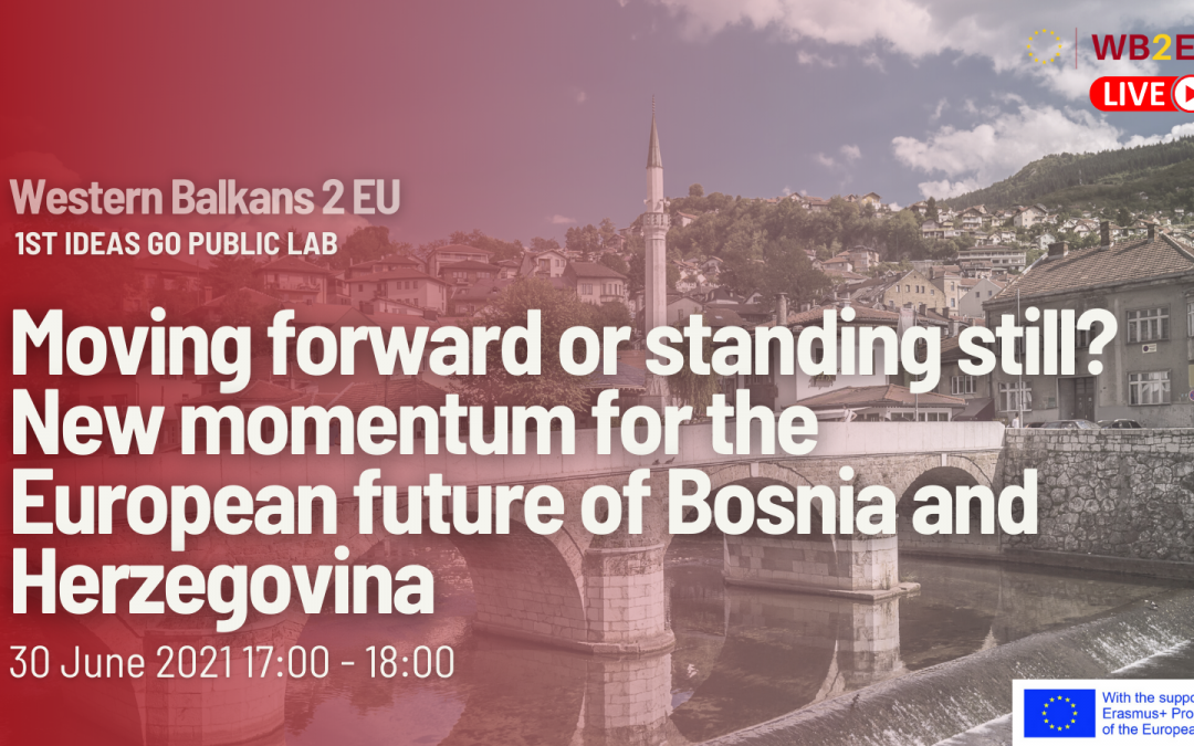 Panel Discussion “Moving forward or standing still? New momentum for the European future of Bosnia and Herzegovina”