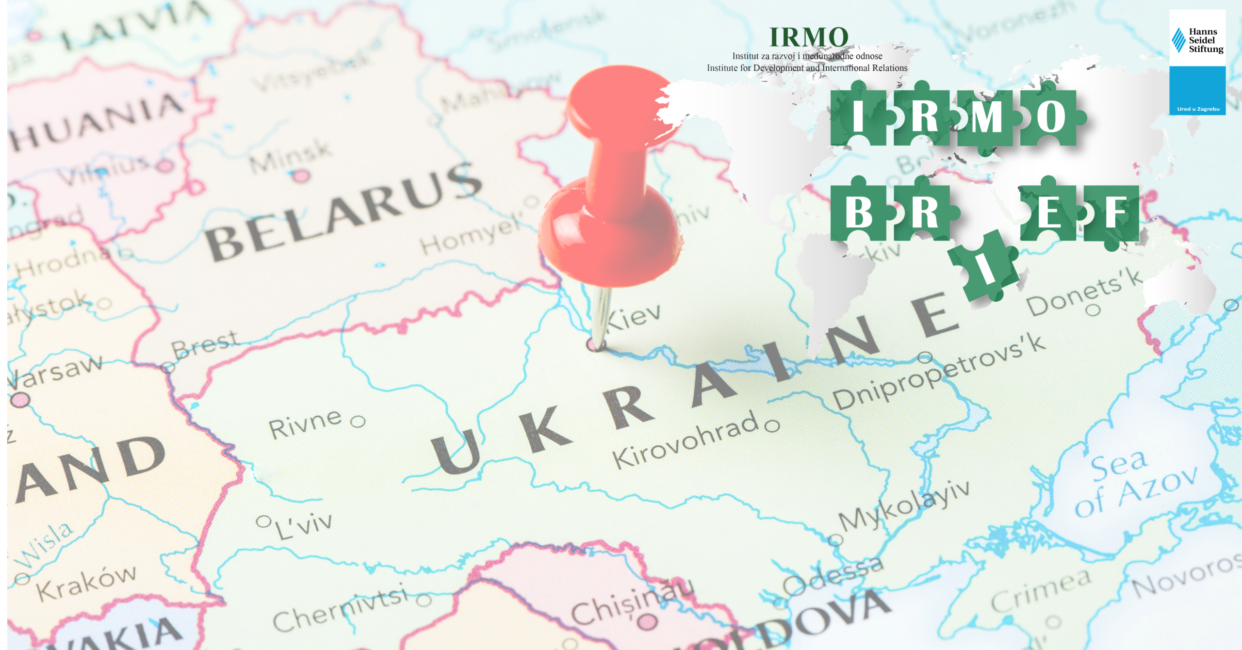 Ukraine’s current position on the geopolitical map of Europe