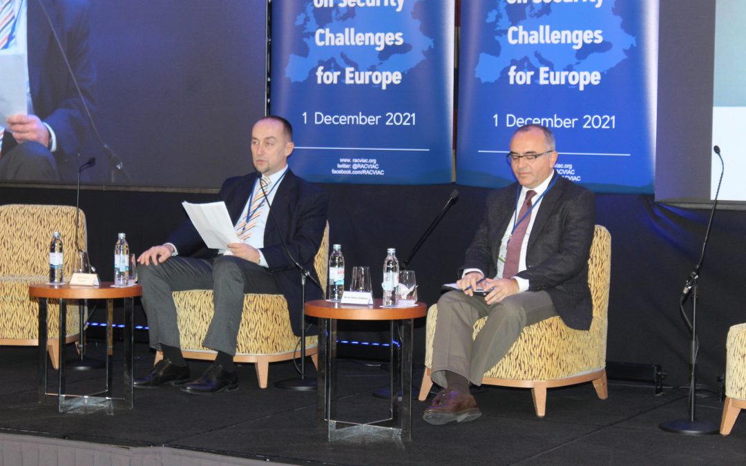 Sandro Knezović participated at the “Conference on Security Challenges for Europe”
