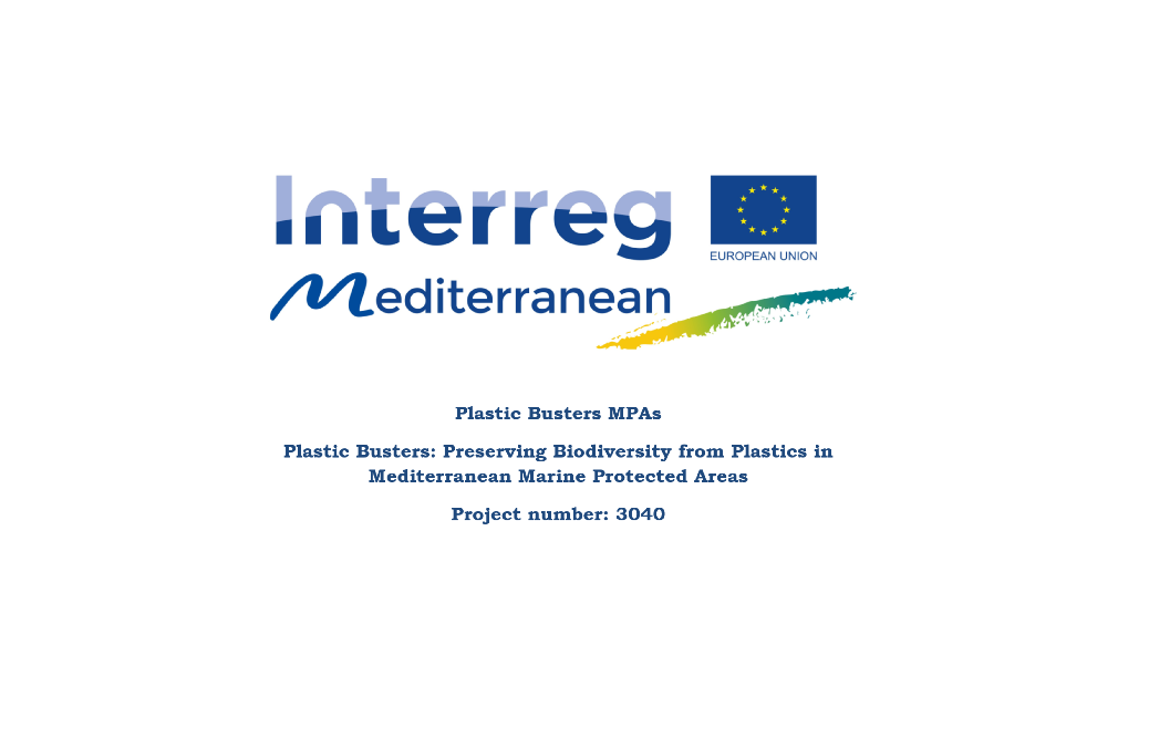 Plastic Busters: Preserving biodiversity from plastics in Mediterranean Marine Protected Areas
