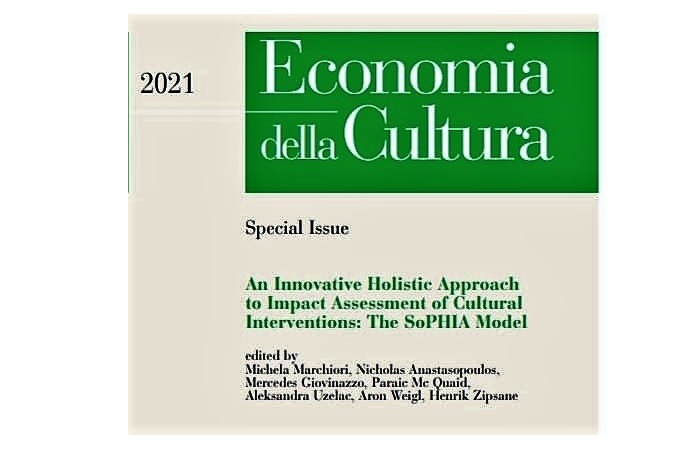 Posebno izdanje časopisa Economia della Cultura o glavnim rezultatima projekta „SoPHIA – društvena platforma za cjelovitu procjenu učinaka baštine“