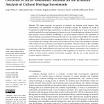 Scientific article “Overview of Social Assessment Methods for the Economic Analysis of Cultural Heritage Investments” published in a special issue of Journal of Risk and Financial Management