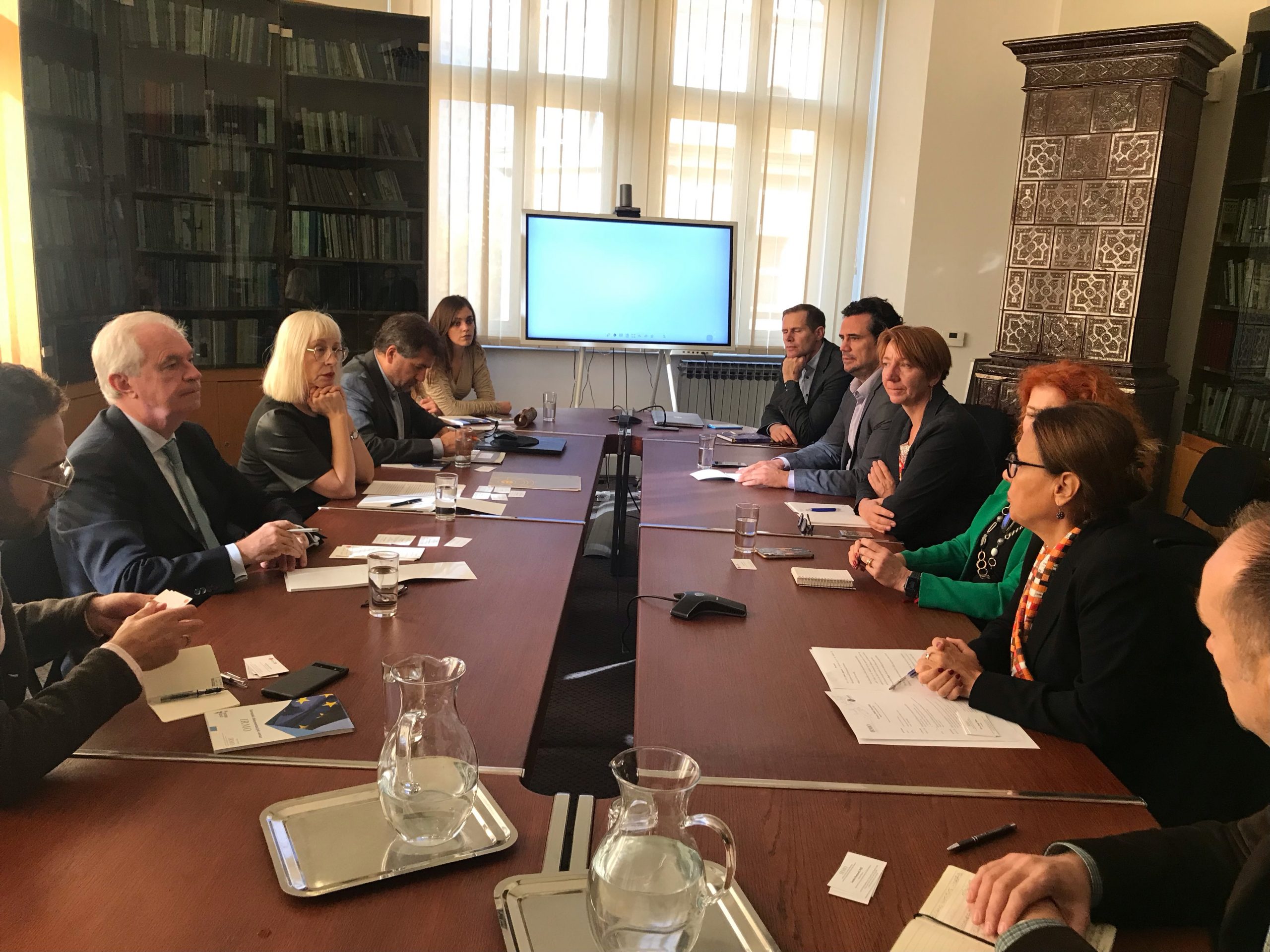 Visit to the Royal Elcano Institute from Madrid