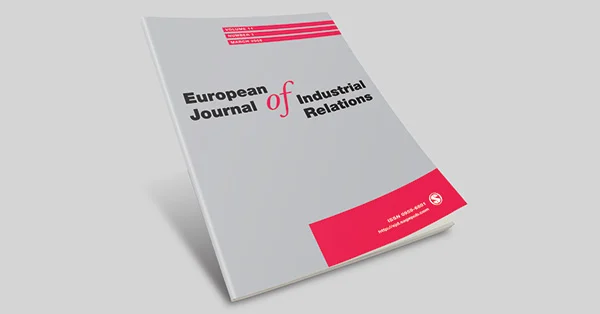 Objavljen članak u znanstvenom časopisu ‘European Journal of Industrial Relations’