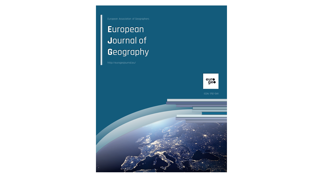 Objavljen članak u znanstvenom časopisu European Journal of Geography