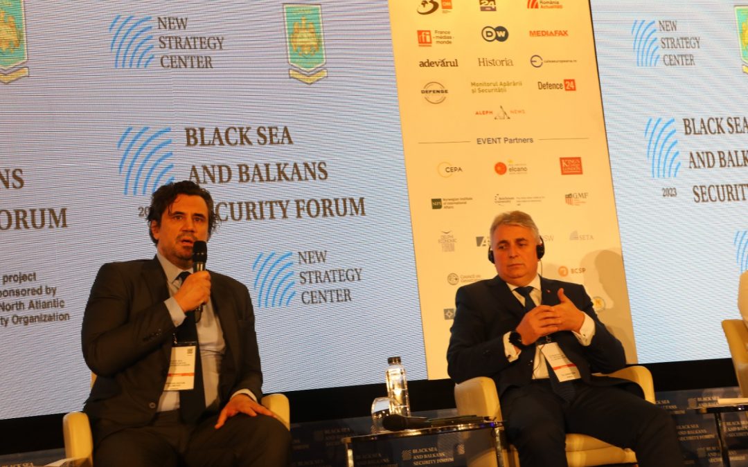 IRMO at the “Black Sea and Balkans Security Forum” in Bucharest
