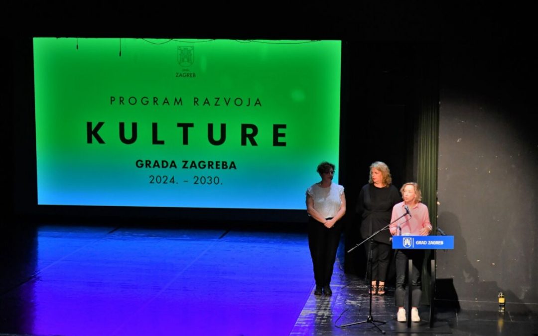 Ana Žuvela sudjelovala u predstavljanju strategije kulturne politike Grada Zagreba