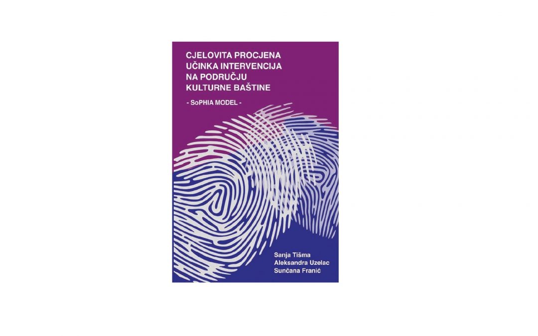 Objavljena nova knjiga „Cjelovita procjena učinka intervencija u području kulturne baštine – SoPHIA model”