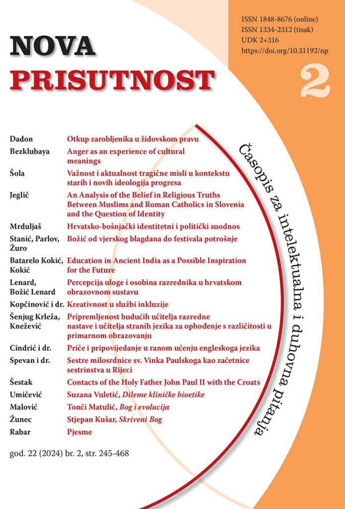 Article Creativity in the Service of Inclusion: Examples of Croatian Good Practices in the Performing Arts