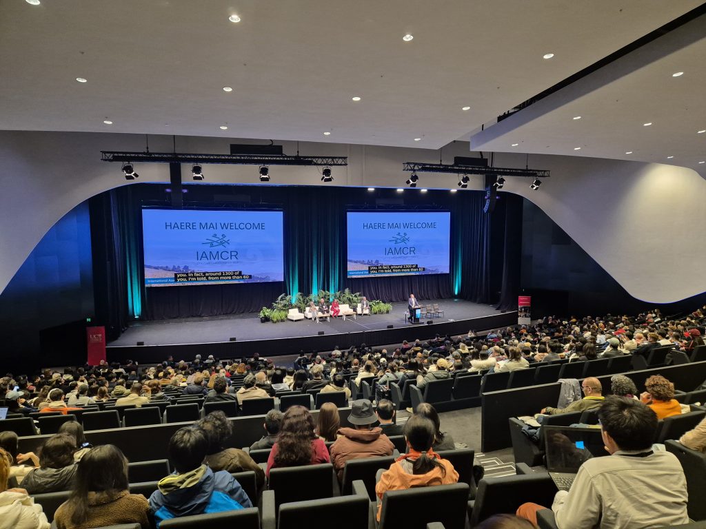 IRMO researcher participated in the annual IAMCR conference in Christchurch, New Zealand