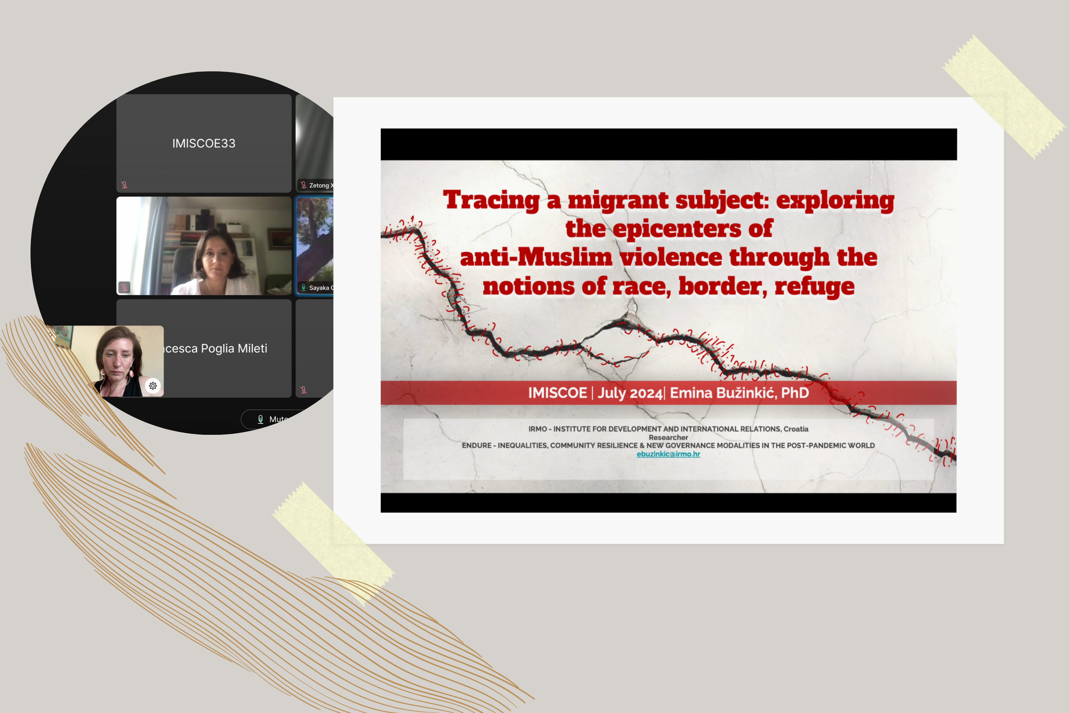 Research ‘Tracing a Migrant Subject: Race, Ethnicity, and Borders’ presented at the IMISCOE Conference