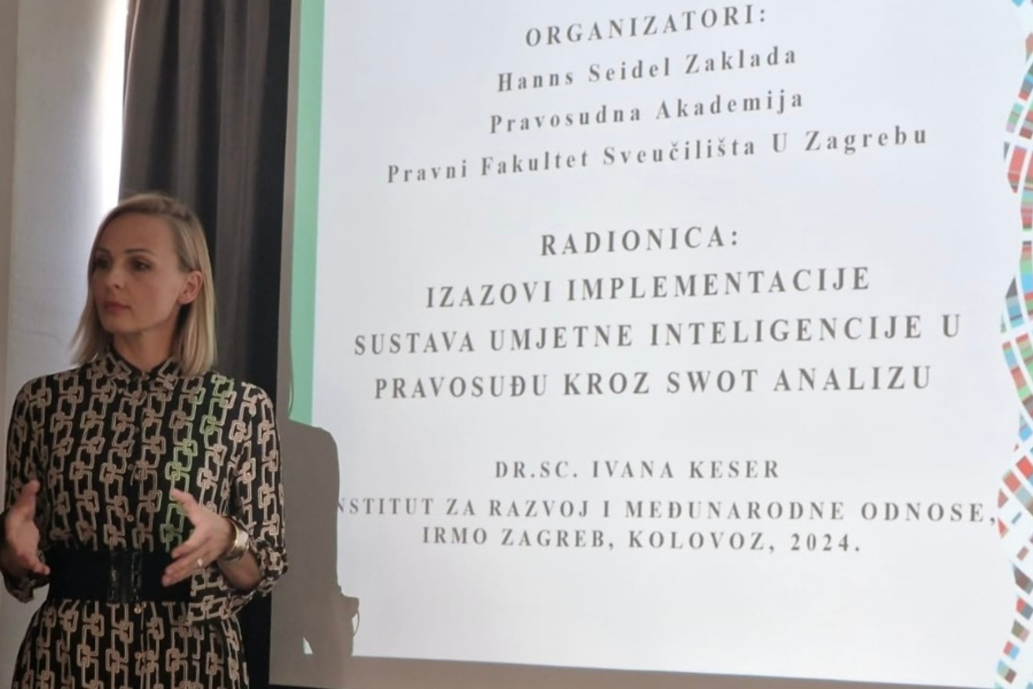 IRMO researcher conducted a workshop at the Summer School in Dubrovnik