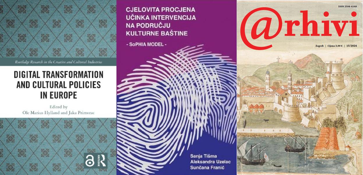 The books “Holistic Impact Assessment of Cultural Heritage Interventions – The SoPHIA Model” and “Digital Transformation and Cultural Policies in Europe” featured in the journal “@rhivi”