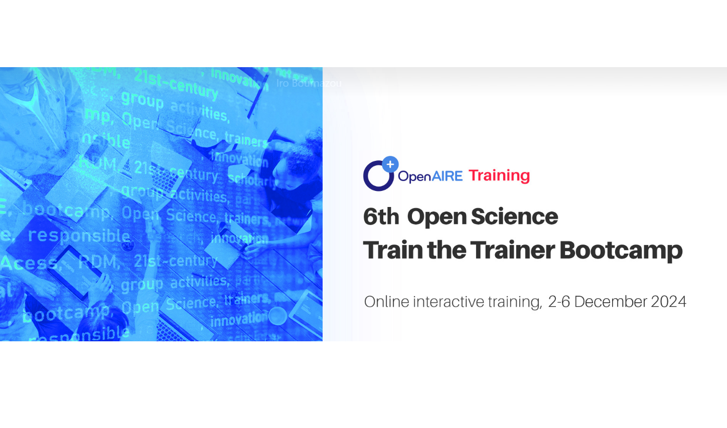 IRMO Librarian Participates in the 6th OpenAIRE Bootcamp and Earns Train-the-Trainer Certification in Open Science