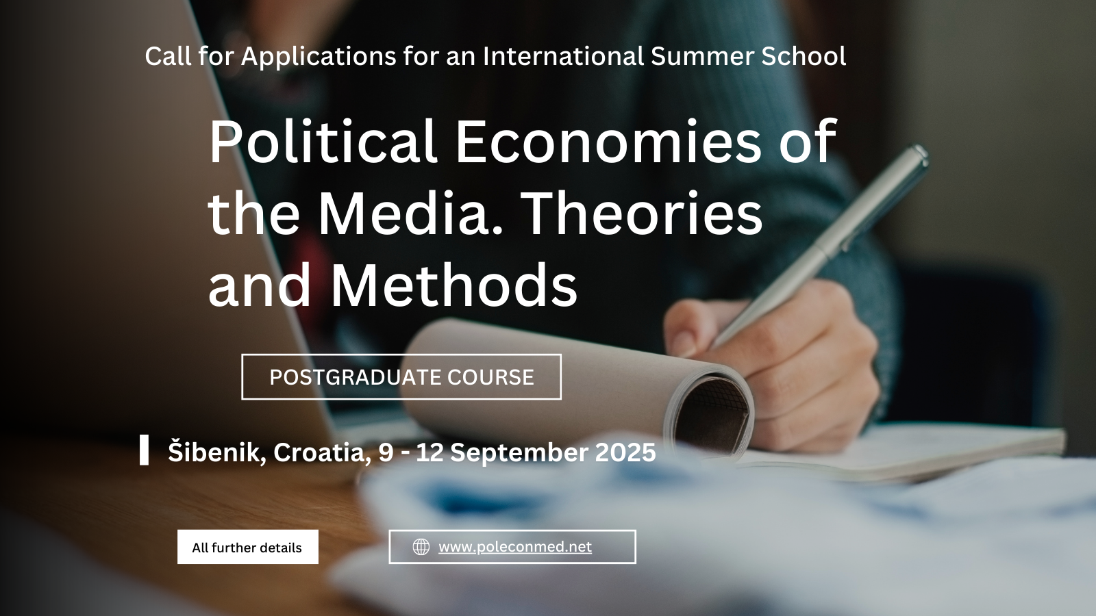 Call for Applications for an International Summer School