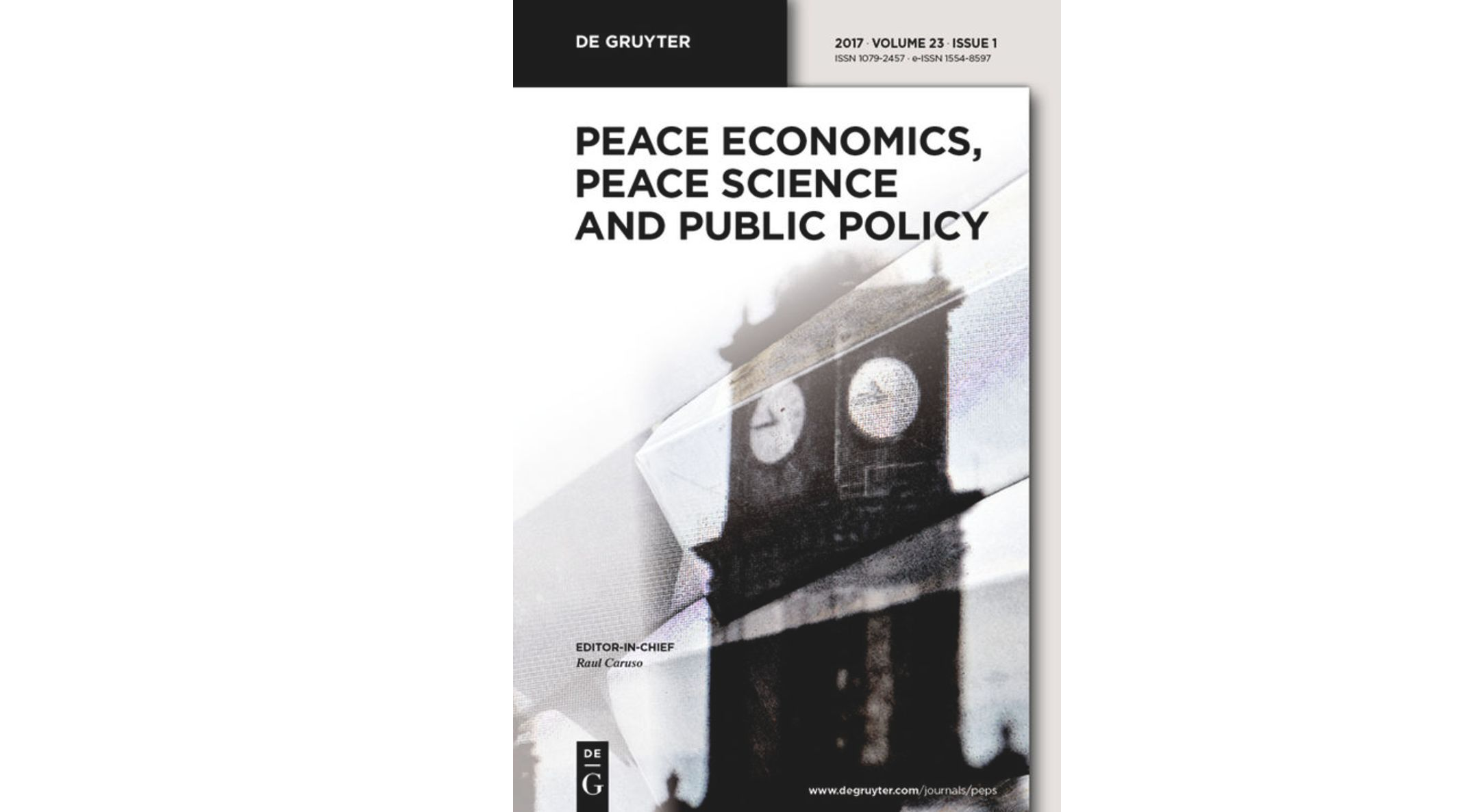 Sandro Knezović published an article in the academic journal Peace Economics, Peace Science and Public Policy