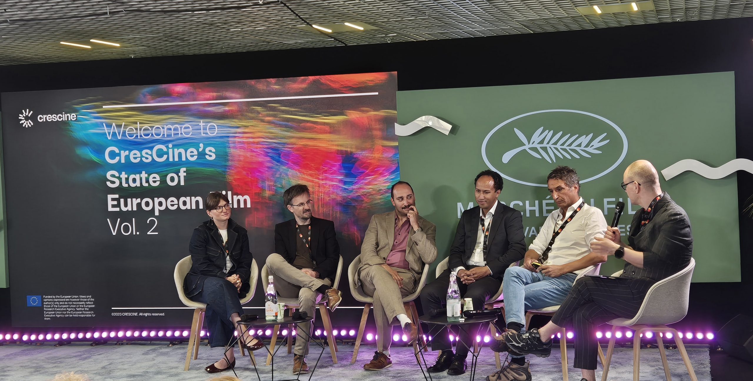 Presentation of the CresCine project results at the 78th Cannes Film Festival