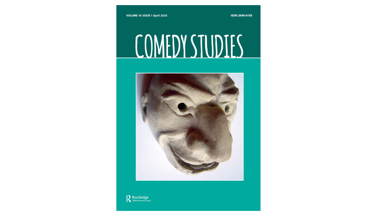 IRMO researcher published a co-authored article in the Comedy Studies (Q2) journal