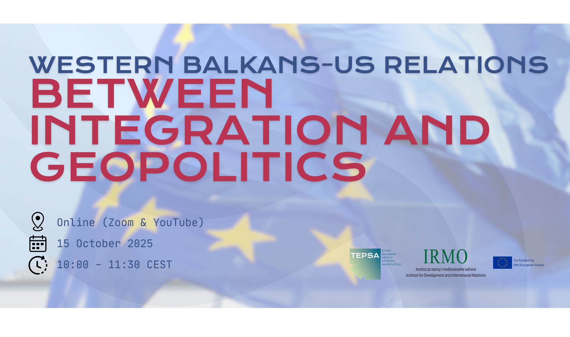 Online event “Western Balkans–US Relations: Between Integration and Geopolitics”