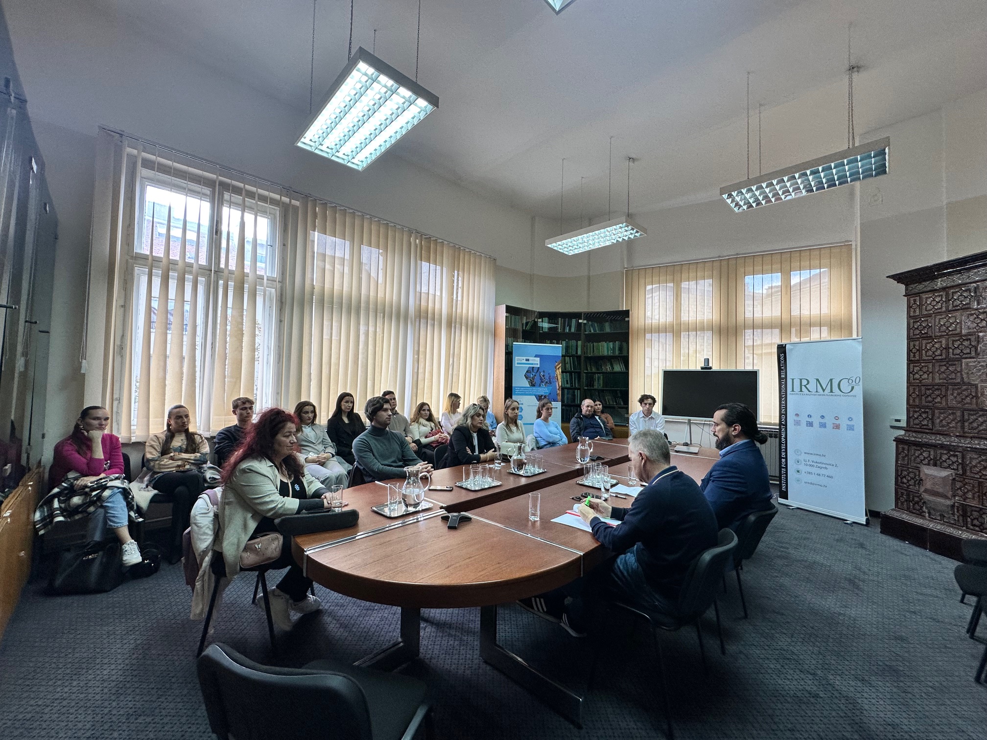 Students of New University from Nova Gorica visited IRMO