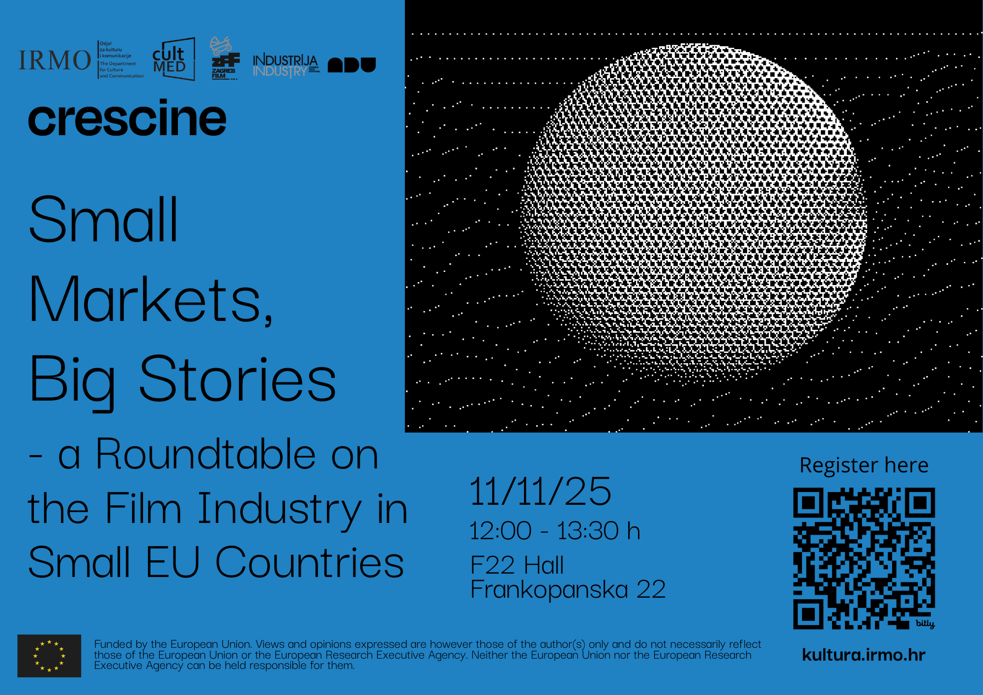 Save the Date: Small Markets, Big Stories – a Roundtable on the Film Industry in Small European Countries at the Zagreb Film Festival