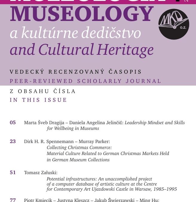 The scientific paper “Leadership Mindset and Skills for Wellbeing in Museums”