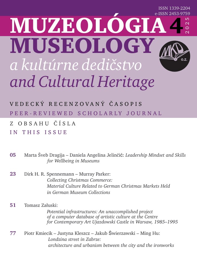 The scientific paper “Leadership Mindset and Skills for Wellbeing in Museums”