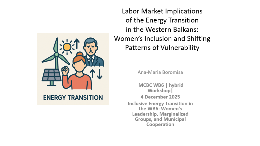 IRMO znanstvenica na MCBC WB6 radionici