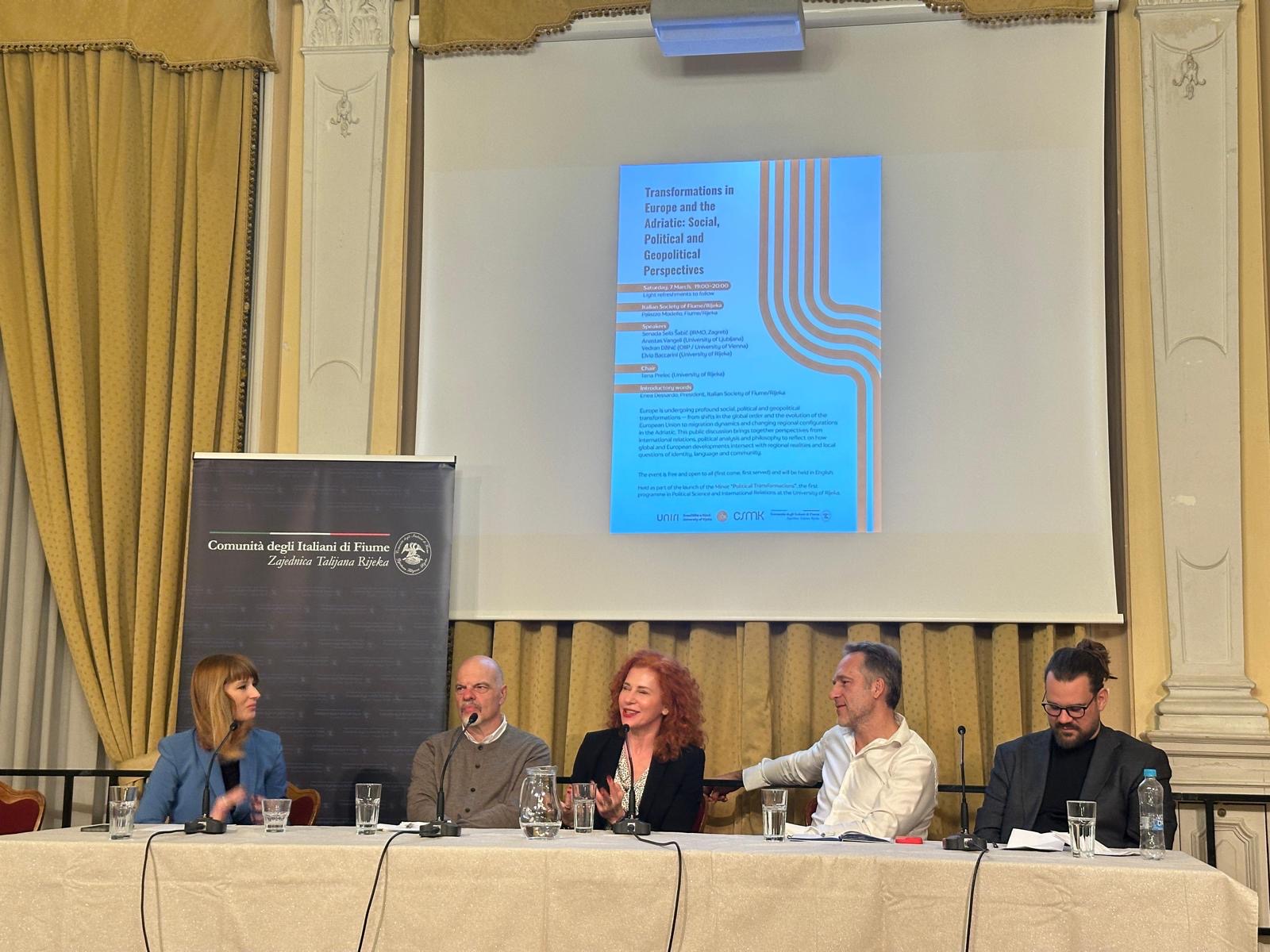 IRMO na predstavljanju studijskog programa „Political Transformations“ na Sveučilištu u Rijeci