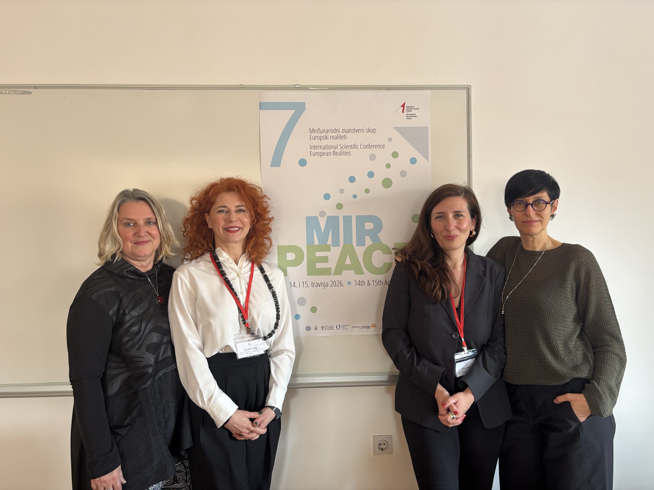 IRMO na 7. međunarodnoj znanstvenoj konferenciji „Europski realiteti: Mir“ u Osijeku