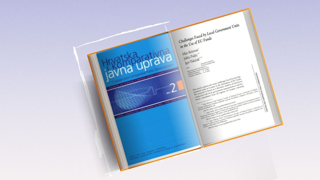 Objavljen rad o izazovima lokalnih jedinica u korištenju EU fondova
