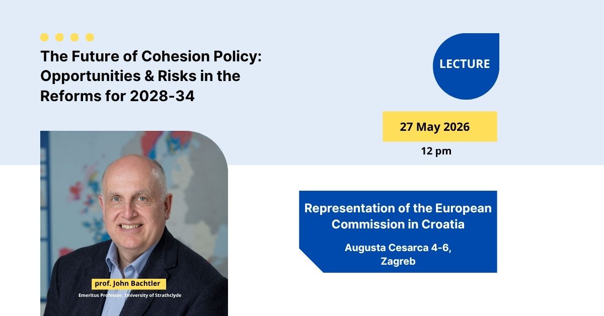 ANNOUNCEMENT: Lecture by Prof. John Bachtler – The Future of Cohesion Policy: Opportunities & Risks in the Reforms for 2028-34