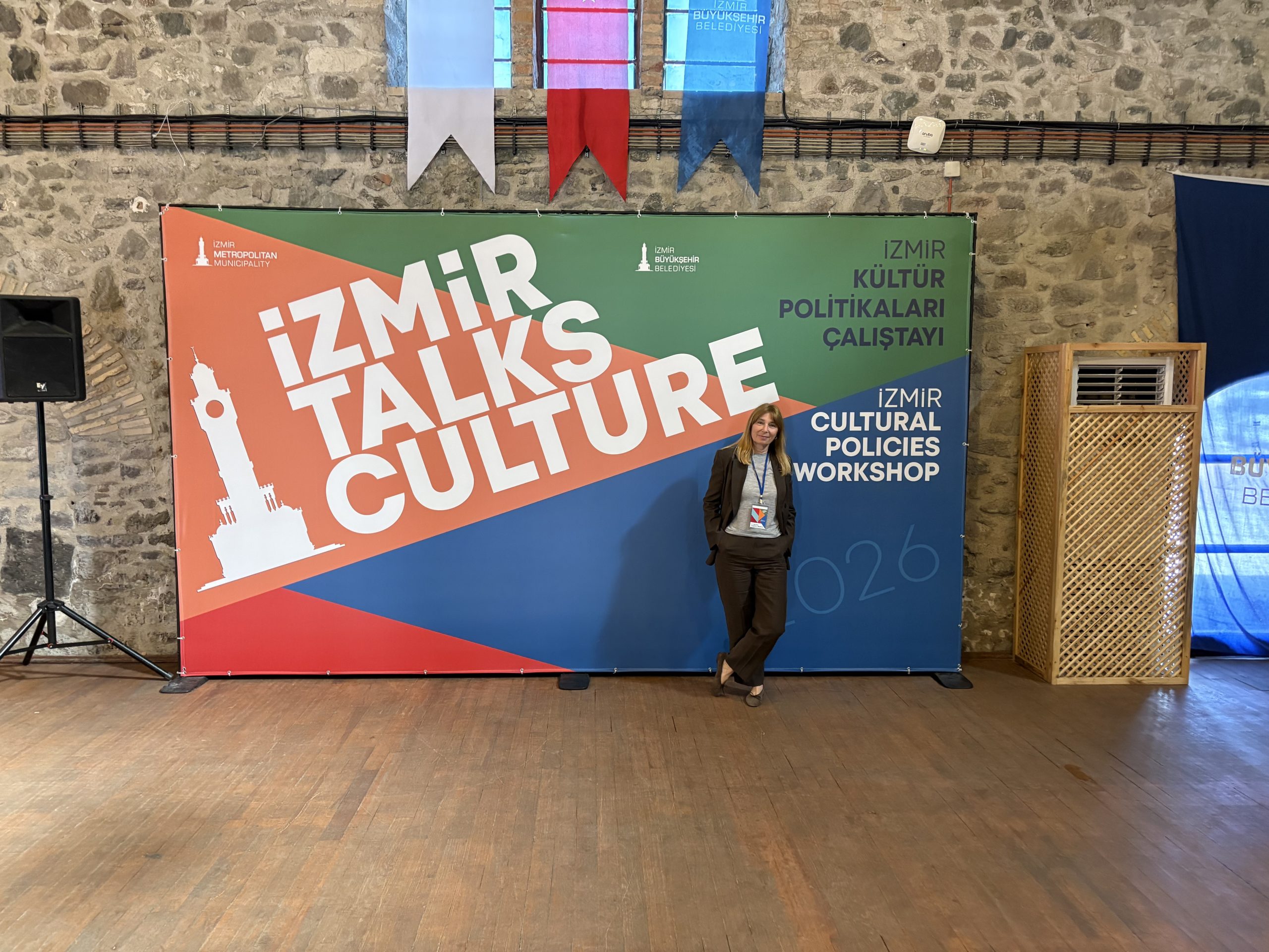 IRMO researcher participated as an invited speaker Izmir Talks Culture