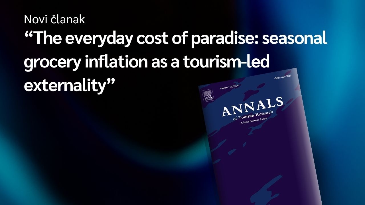 Article on seasonal grocery inflation as a tourism-led externality published in Annals of Tourism Research