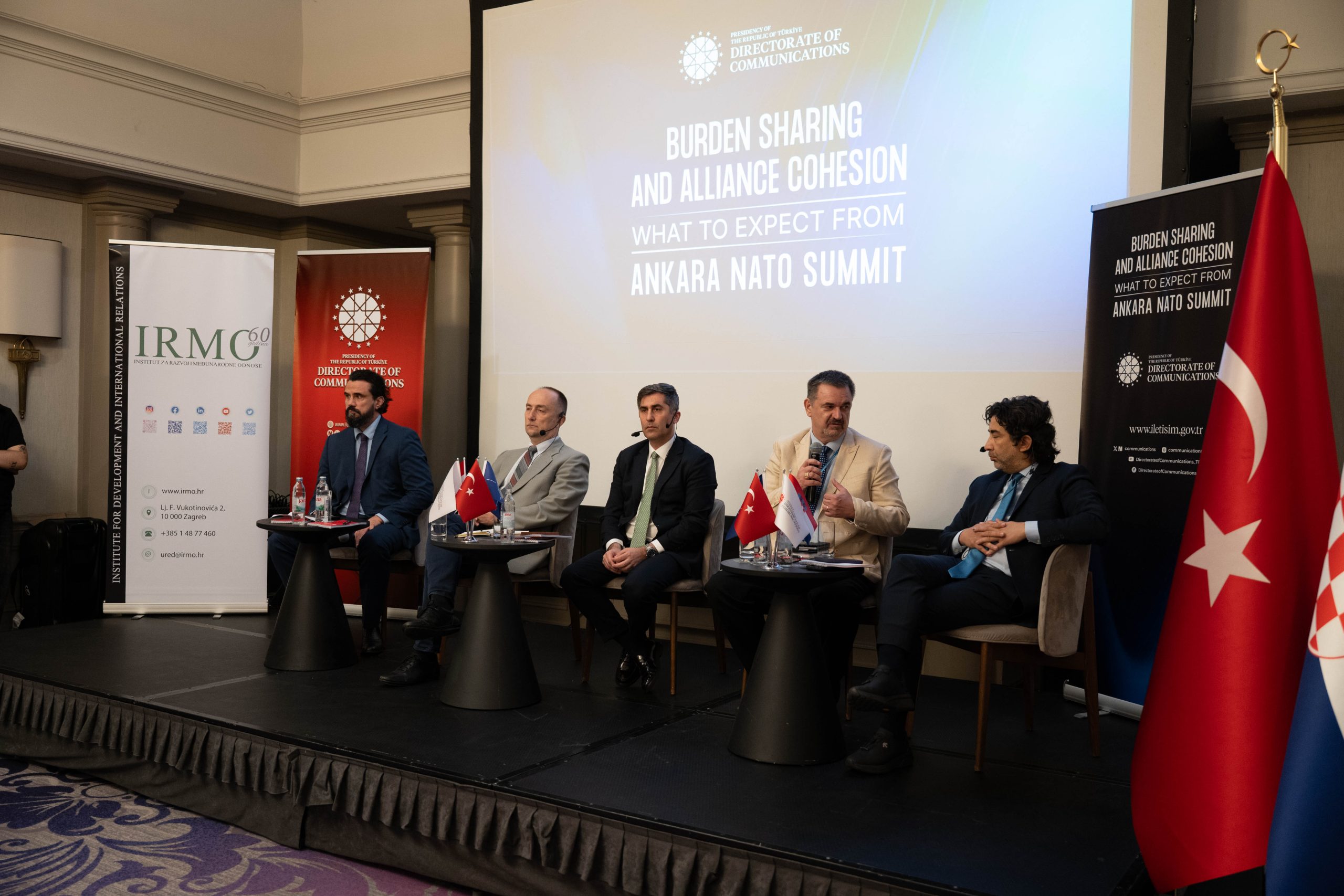IRMO at the Panel “Burden Sharing and Alliance Cohesion: What to Expect From NATO Ankara Summit” 