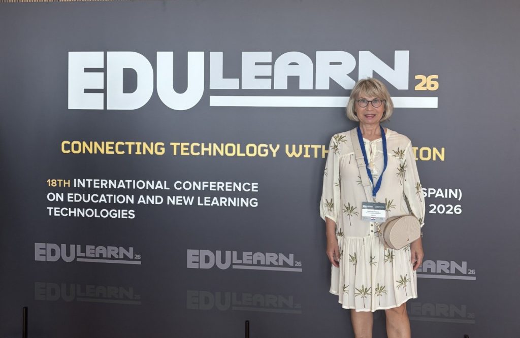 Anamarija Pisarović participated in the international conference EDULEARN26 