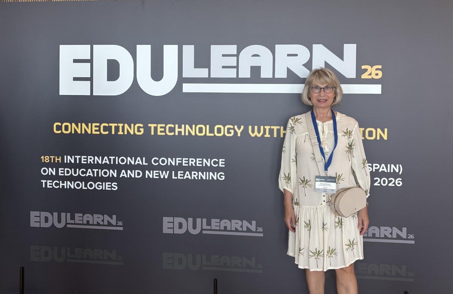 Anamarija Pisarović participated in the international conference EDULEARN26 