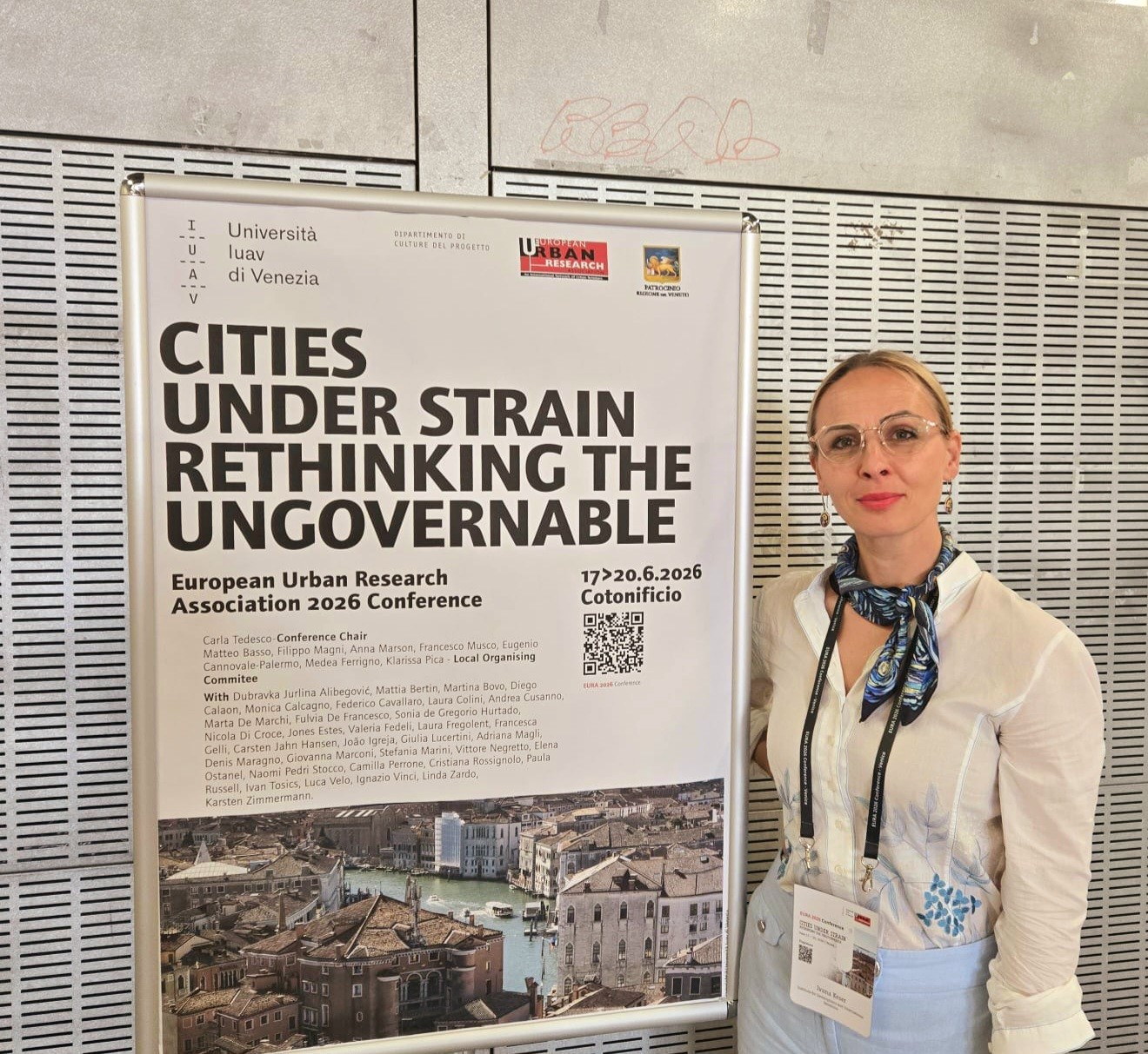 Ivana Keser sudjelovala na konferenciji EURA 2026 u Veneciji